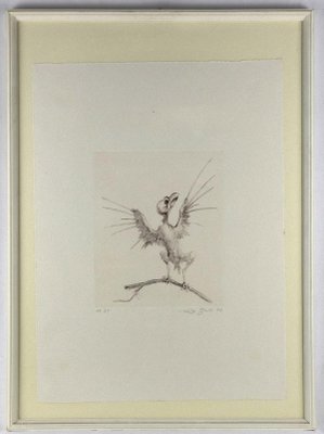 Leo Guida, Flight, Original Etching, 1972-ZCI-1379112