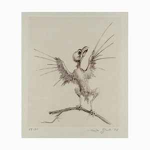 Leo Guida, Flight, Original Etching, 1972-ZCI-1379112