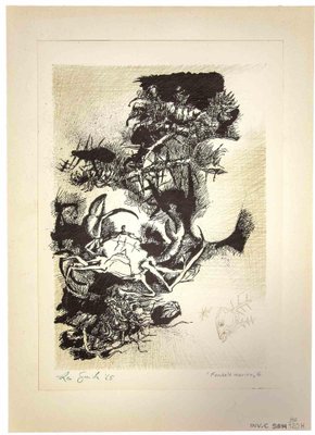 Leo Guida, Fondale Marino, Original Print, 1965-ZCI-981050