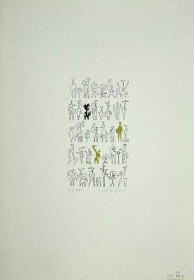 Leo Guida, Idols, Print on Cardboard, 1986-ZCI-874821