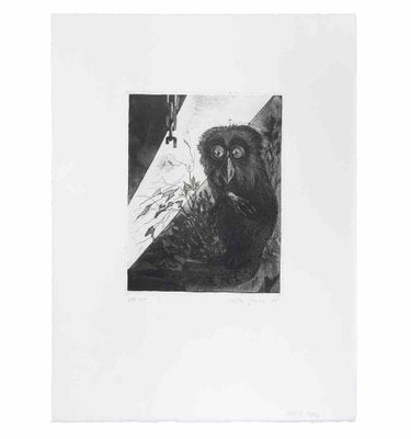 Leo Guida, Lemur, 1972, Etching-ZCI-1781760