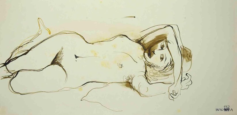 Leo Guida, Nude, 1970s, Drawing-ZCI-1781906