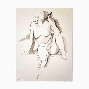 Leo Guida, Nude, Drawing, 1970s-ZCI-1769910