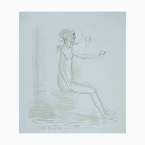 Leo Guida, Nude, Original Drawing, 1970-ZCI-1002185