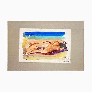 Leo Guida, Nude, Original Drawing, 1970s-ZCI-994758