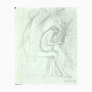 Leo Guida, Nude, Original Drawing, 1971-ZCI-1002201