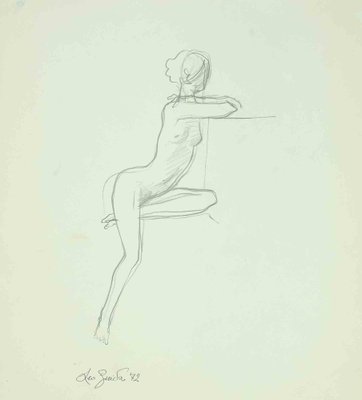 Leo Guida, Nude, Original Drawing, 1972-ZCI-1002199