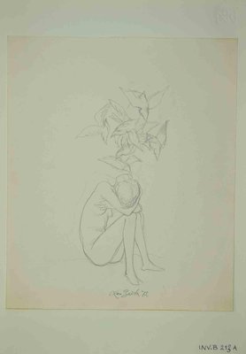 Leo Guida, Nude, Original Drawing, 1972-ZCI-1002197