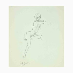 Leo Guida, Nude, Original Drawing, 1972-ZCI-1002199