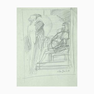 Leo Guida, Nude, Original Drawing, 1972-ZCI-1002188