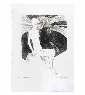 Leo Guida, Sibilla (Sibyl), Etching, 1972-ZCI-2029159