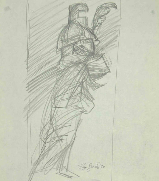 Leo Guida, Sketch, Original Drawing, 1970