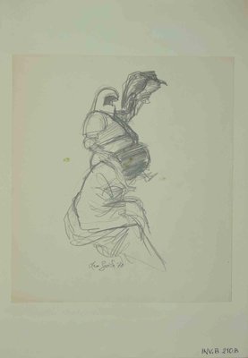 Leo Guida, Sketch, Original Drawing, 1970-ZCI-1002190