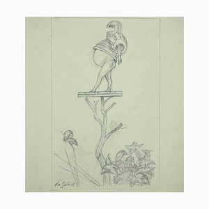 Leo Guida, Sketch, Original Drawing, 1972-ZCI-1002206