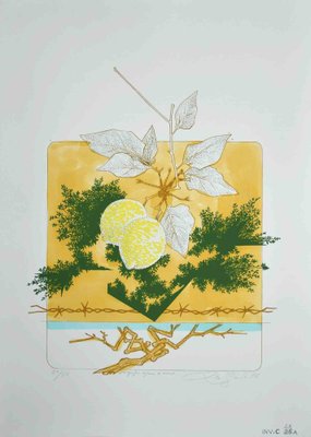 Leo Guida, Still Life, Original Screen Print, 1976-ZCI-1164271