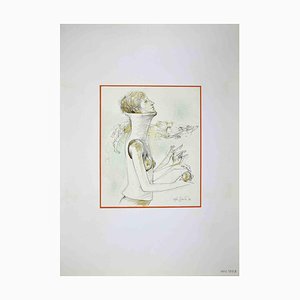 Leo Guida, Strange Abilities, Original Ink Drawing, 1972-ZCI-1379300