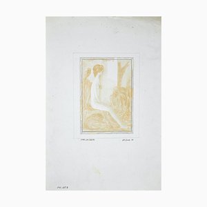 Leo Guida, Study for A Sybil, Original Drawing, 1970-ZCI-892045