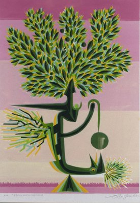 Leo Guida, Temporary Tree, Etching, 1995-ZCI-948254