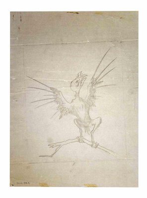 Leo Guida, The Bird, Drawing, 1970s-ZCI-1011254