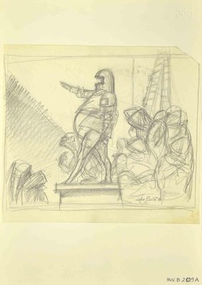 Leo Guida, The Declaration, Drawing, 1970s-ZCI-1011195