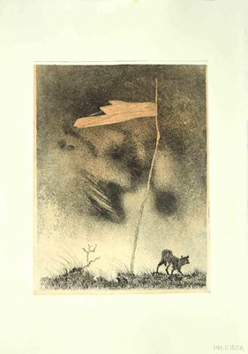 Leo Guida, The Flag, Etching, 1970s-ZCI-1168765