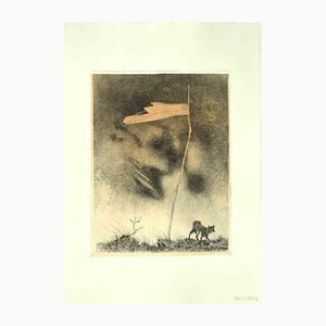 Leo Guida, The Flag, Etching, 1970s-ZCI-1168765