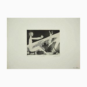 Leo Guida - the Guess - Original Etching on Cardboard - 1970-ZCI-876640