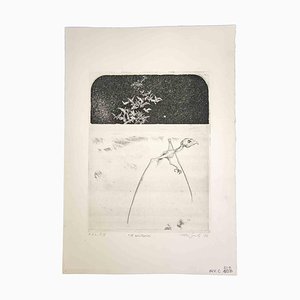 Leo Guida, The Lonely, 1972, Original Etching-ZCI-987365