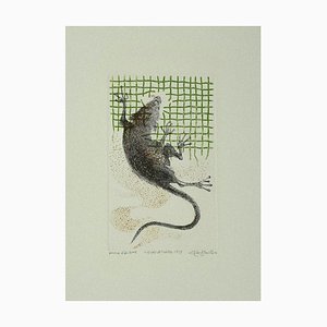 Leo Guida, The Rat, Etching on Paper, 1973-ZCI-874869