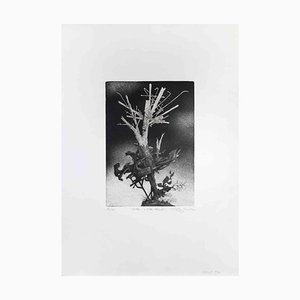 Leo Guida, The Tree at Villa, Etching, 1970s-ZCI-1788729