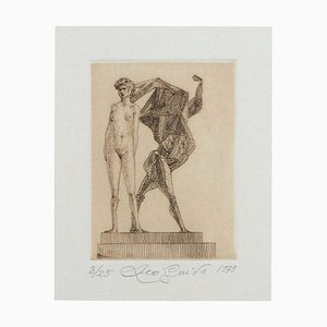 Leo Guida, Venus and Hercules, Original Etching on Paper, 1979-ZCI-922466