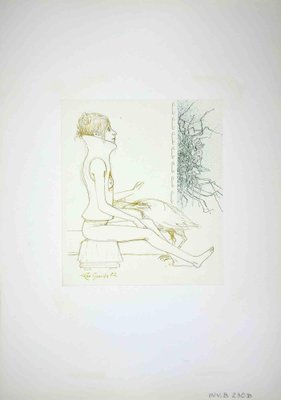 Leo Guida, Woman, 1972, Drawing-ZCI-1781970