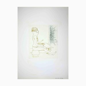 Leo Guida, Woman, 1972, Drawing-ZCI-1781970