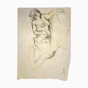 Leo Guide, Female Figure, Drawings, 1970s-ZCI-994759