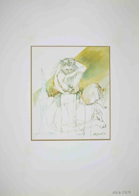 Leo Guide, Loneliness, Drawing, 1971-ZCI-1011151