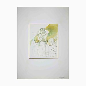 Leo Guide, Loneliness, Drawing, 1971-ZCI-1011151