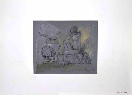 Leo Guide, Loneliness, Drawing, 1972-ZCI-1011279