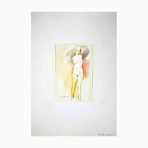 Leo Guide, Nude, Drawing, 1970s-ZCI-993328