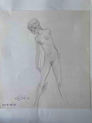 Leo Guide, Nudes, 1970, Original Drawing-ZCI-987377