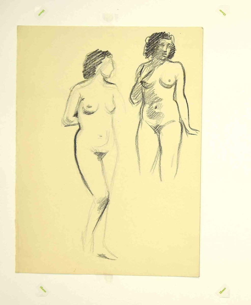 Leo Guide, Nudes, Drawing, 1980s