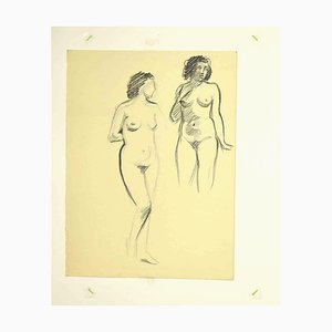 Leo Guide, Nudes, Drawing, 1980s-ZCI-1011256