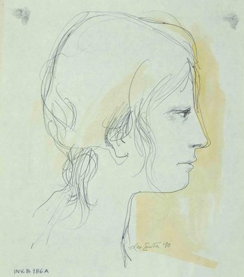 Leo Guide, Portrait, Drawing, 1970-ZCI-1003933