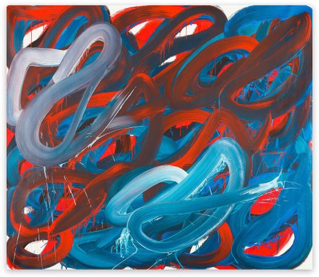 Leon Phillips, Swirl 5, Oil on Canvas, 2020-RMD-1444030