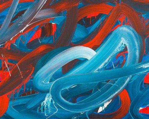 Leon Phillips, Swirl 5, Oil on Canvas, 2020-RMD-1444030