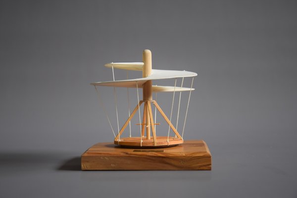 Leonardo Da Vinci Helicopter Model by Giovanni Sacchi-IEI-1360317