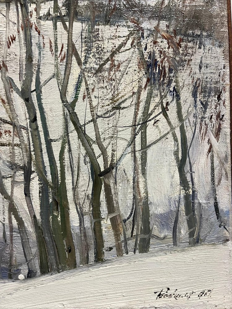 Leonid Vaichilia, Toward the Woods, Oil Painting, 1971