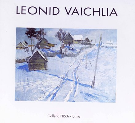 Leonid Vaichlia, Yellow House in the Snow, 1964-QUE-944102