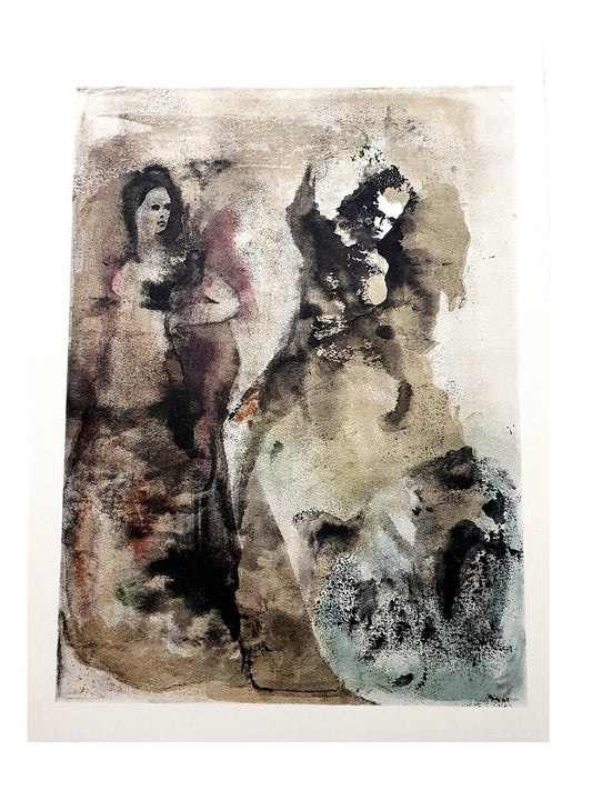 Leonor Fini - Disagreement - Original Lithograph 1964