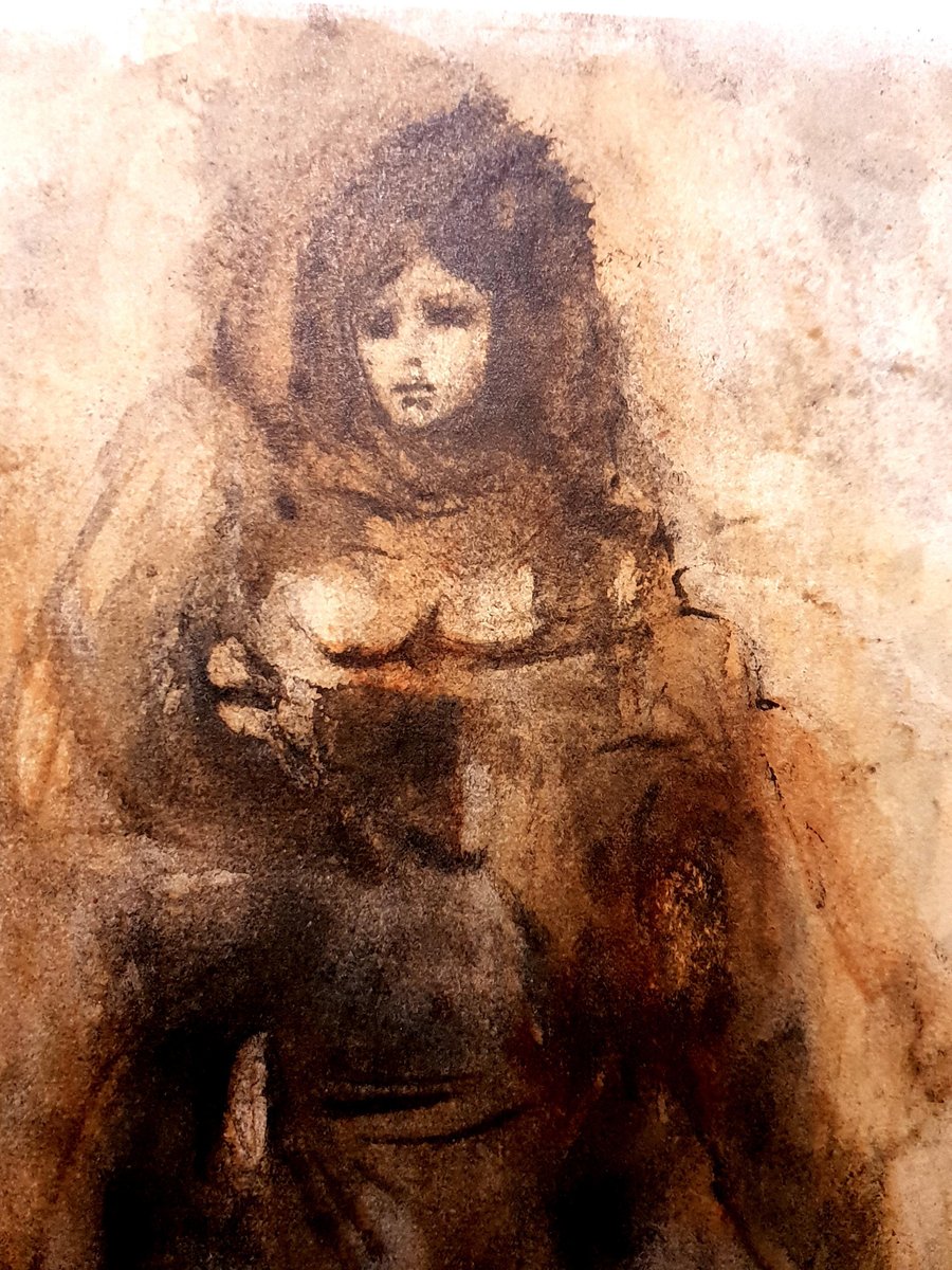 Leonor Fini - Sadness - Original Lithograph 1964