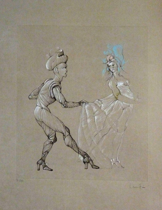 Leonor Fini - Women - Original Signed and Numbered Engraving 1960s